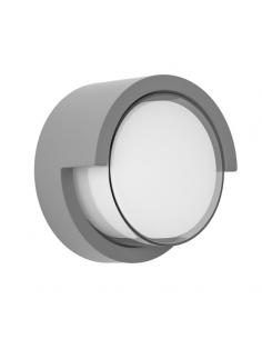 Outdoor Wall Light 12w 3000k Bejel Gray Ip65 17x17x10.2 Cm 600lm