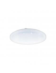 EGLO 97879 - FRANIA-S LED ceiling light in white steel and acrylic with glass effect