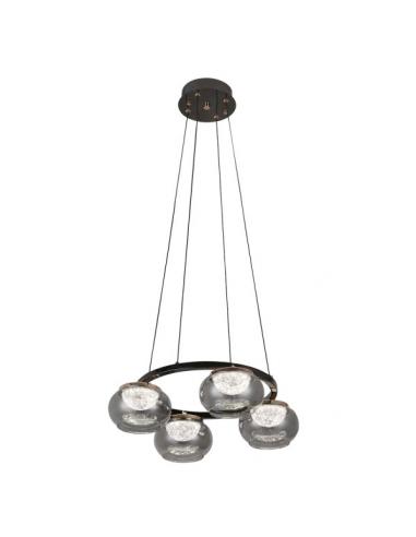 Pompeii Pendant 4l Neg 28w 3000-4000-6000k C/remote Y Reg.intensity 2520lm Regx48x48 Cm