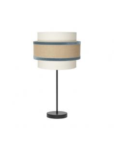 Gr. Carnelian Table Lamp 1xe27 Beige/blue 30d