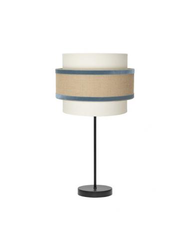 Gr. Carnelian Table Lamp 1xe27 Beige/blue 30d