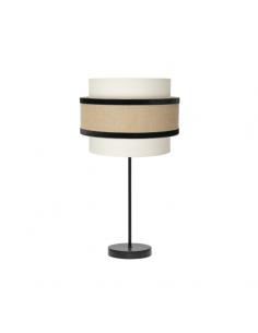 Sobremesa Gr. Cornalina 1xe27 Beis/negro 30d