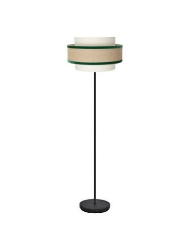 Carnelian floor lamp 1xe27 Beige/green 166x40x40cm