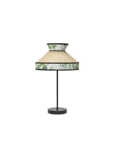 Sobremesa Grad Constantinopla 1xe27 Beis/verde 61x30x30cm