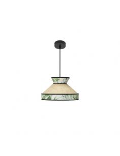 Constantinople Pendant 1xe27 Beige/green Regx30x30cm