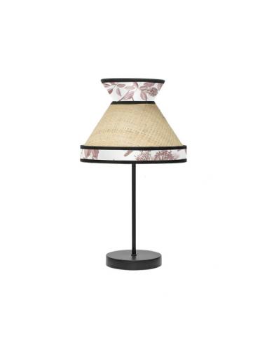 Small Desktop Lamp. Constantinople 1xe14 Beige/red 45x20x20cm
