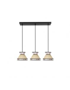 Constantinople strip 3xe27 Beige/red Regx68x20cm