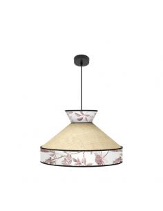 Constantinople Pendant 1xe27 Beige/red Regx50x50cm