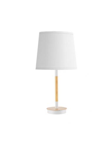 Alondra 1xe14 Table Lamp White-beech/white 45x25x25cm