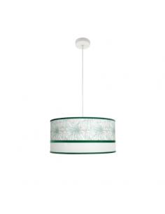 Caledonia Pendant 2xe27 White/green Regx50x50cm