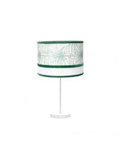 Grand Table Lamp. Caledonia 1xe27 White/green 61x30x30cm
