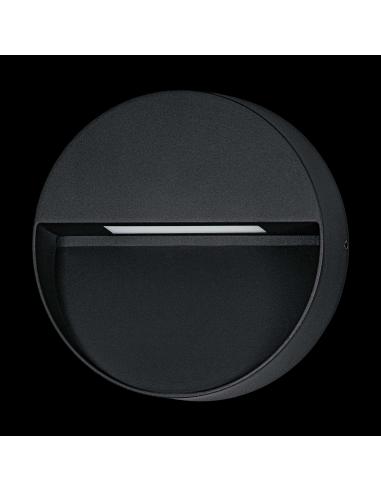 Black outdoor wall light 1X4.8W LED -...