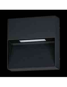 Black outdoor wall light...