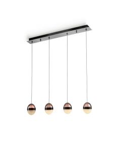 Black Chrome Lamp 29W - Orbes