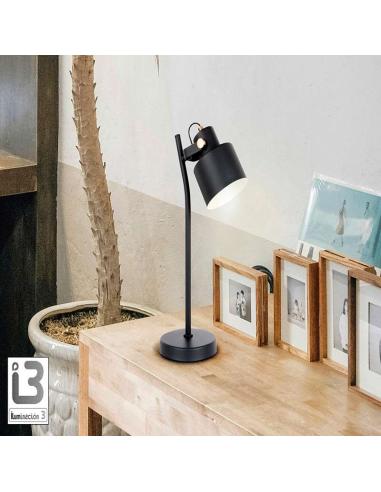 Matte Black Table Lamp 20W - Erika