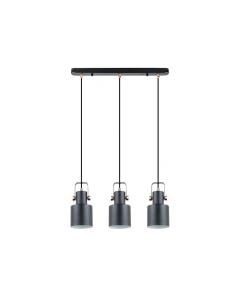 Matte Black Lamp 3x20W - Erika