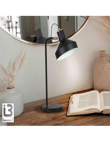 Sobremesa Negro mate 20W - Irias