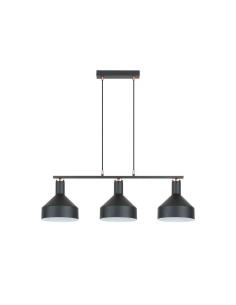 Matte Black Lamp 3x20W - Irias