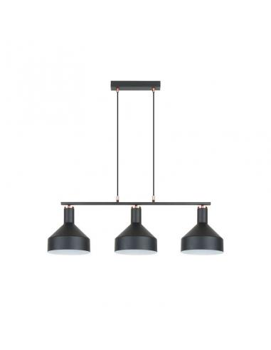 Lampara Negro mate 3x20W - Irias