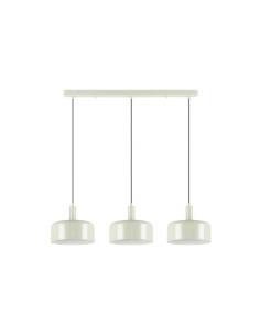 Pearl gray matte lamp 3x20W - Alessia