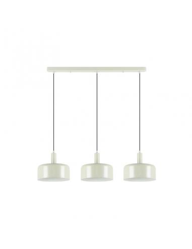 Lampara Gris perla mate 3x20W - Alessia
