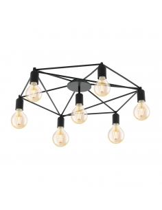 EGLO 97904 - STAITI Living Room Lamp in Black Steel