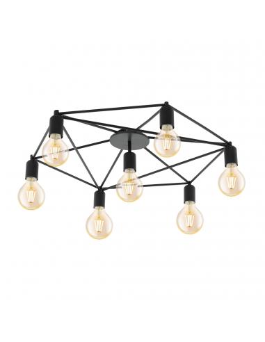 EGLO 97904 - STAITI Living Room Lamp in Black Steel