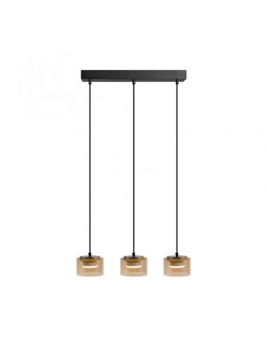 Matte Black Lamp 3x6W - Olaia