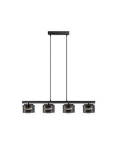 Matte Black Lamp 4x6W - Olaia