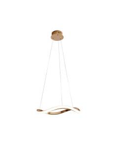 Rose gold shiny lamp 60Ø 27W - Naos