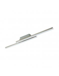 EGLO 97906 - FRAIOLI-C LED Ceiling Light in Nickel-matte Aluminum and Acrylic