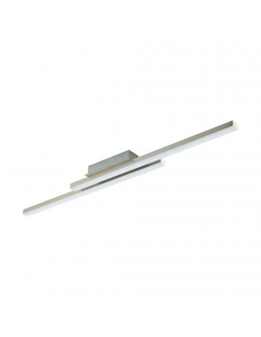 EGLO 97906 - FRAIOLI-C LED Ceiling Light in Nickel-matte Aluminum and Acrylic
