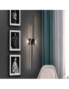 Matte Black Wall Light 26W - ZigZag