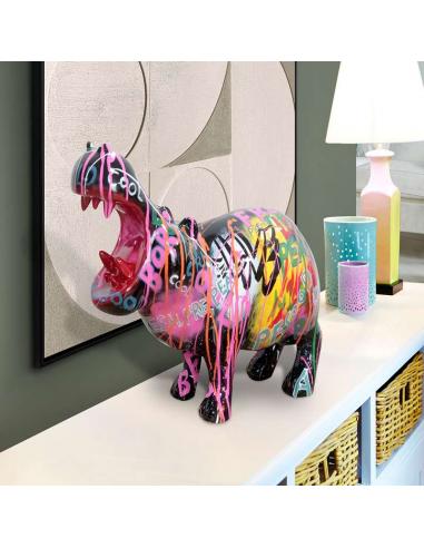 Figura Grafiti - Hippo