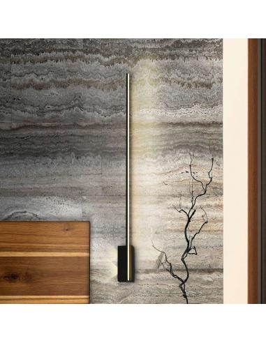 Matte Black Wall Light 17W - Stick