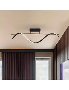 Matte Black Ceiling Light 22W - Boa