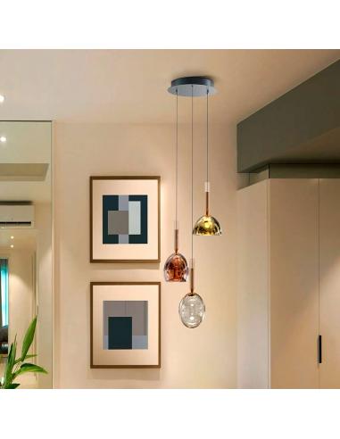 Dark Gray Lamp 45Ø 18W - Charlize