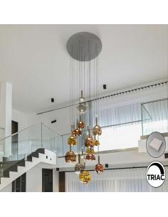 Dark Gray Lamp 75Ø 96W - Charlize