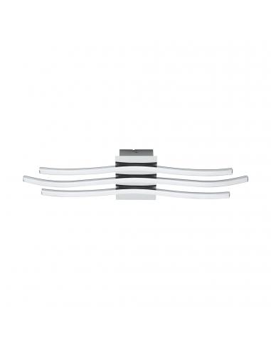 EGLO 31995 - RONCADE LED ceiling light in Aluminum, chrome steel and Acrylic