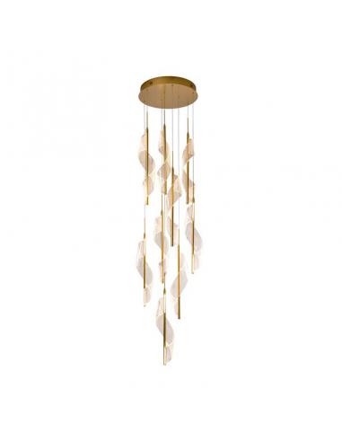 Matte Gold Lamp 55Ø 78W - Candles
