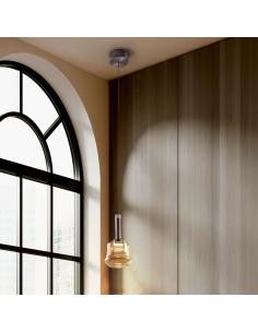 Lampara Bronce oscuro 18Ø 6W - Scarlett