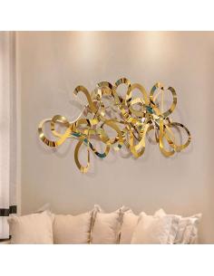 Golden Glitter Sculpture - Medusa