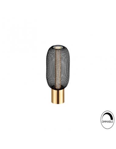 Gold-black table lamp 13Ø 5W - Micron