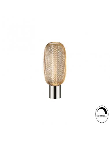 Chrome-gold table lamp 13Ø 5W - Micron