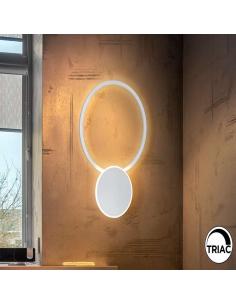 Matte White Wall Light 34W - Omnio