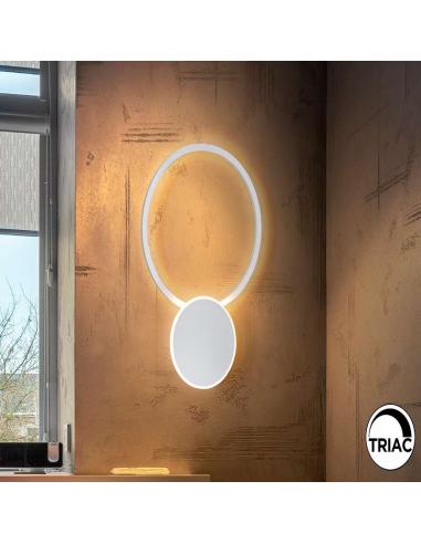 Matte White Wall Light 34W - Omnio