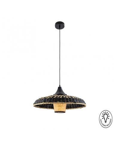 Lampara Negro 60Ø 40W - Fiji