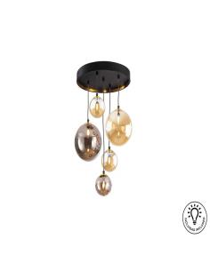 Black Lamp 45Ø 5x10W - Dark