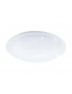 EGLO 97922 - TOTARI-C LED ceiling light in white steel and acrylic with glass effect