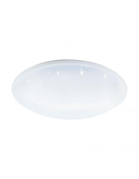 EGLO 97922 - TOTARI-C Plafón LED en Acero blanco y Acrílico con efecto de cristal